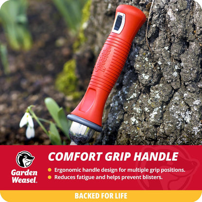 Double-Sided Garden Cultivator/Tiller | Cultivate, Till, Break Up Soil | Planting and Gardening Hand Digging Tool, Heavy Duty Cultivator, Hand Tool Weeder | 91367
