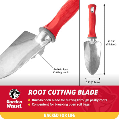 Double-Sided Garden Cultivator/Tiller | Cultivate, Till, Break Up Soil | Planting and Gardening Hand Digging Tool, Heavy Duty Cultivator, Hand Tool Weeder | 91367