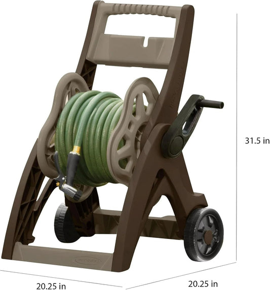 175 ft. Hosemobile Hose Reel Cart, Taupe, 31.5 x 20.25 x 20.25 inches