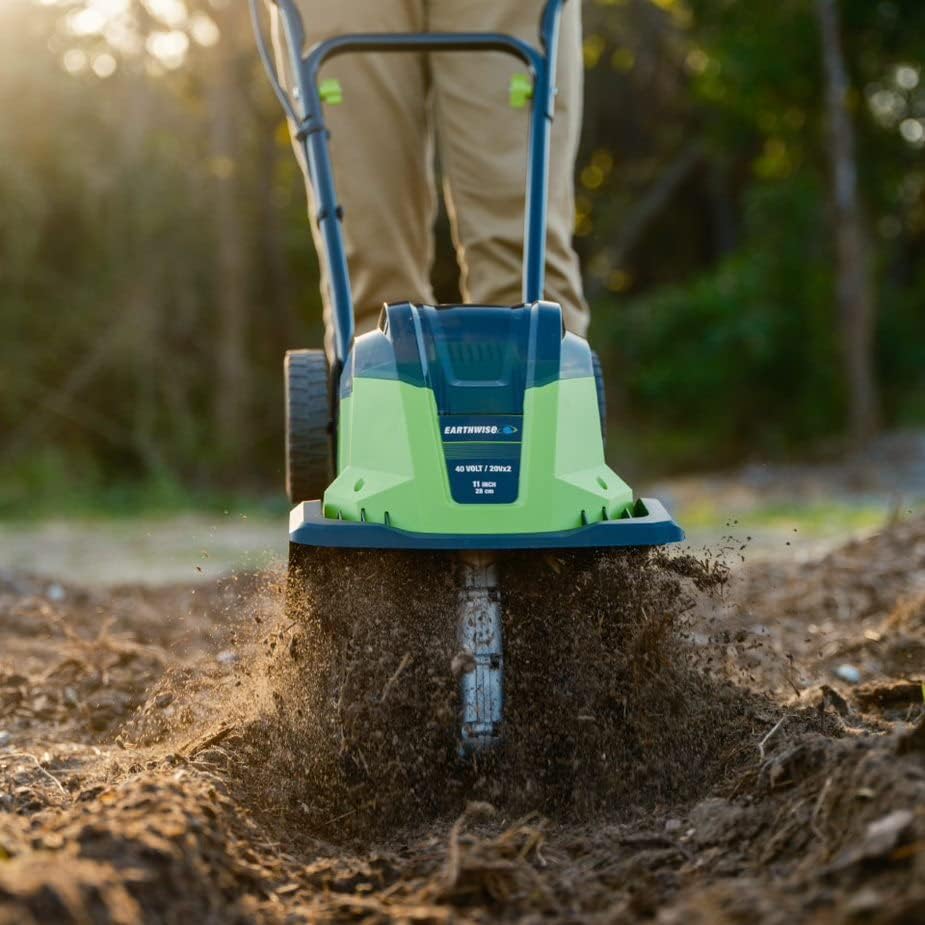 TC70020IT 20V 7.5" Cordless Electric Garden Tiller Cultivator