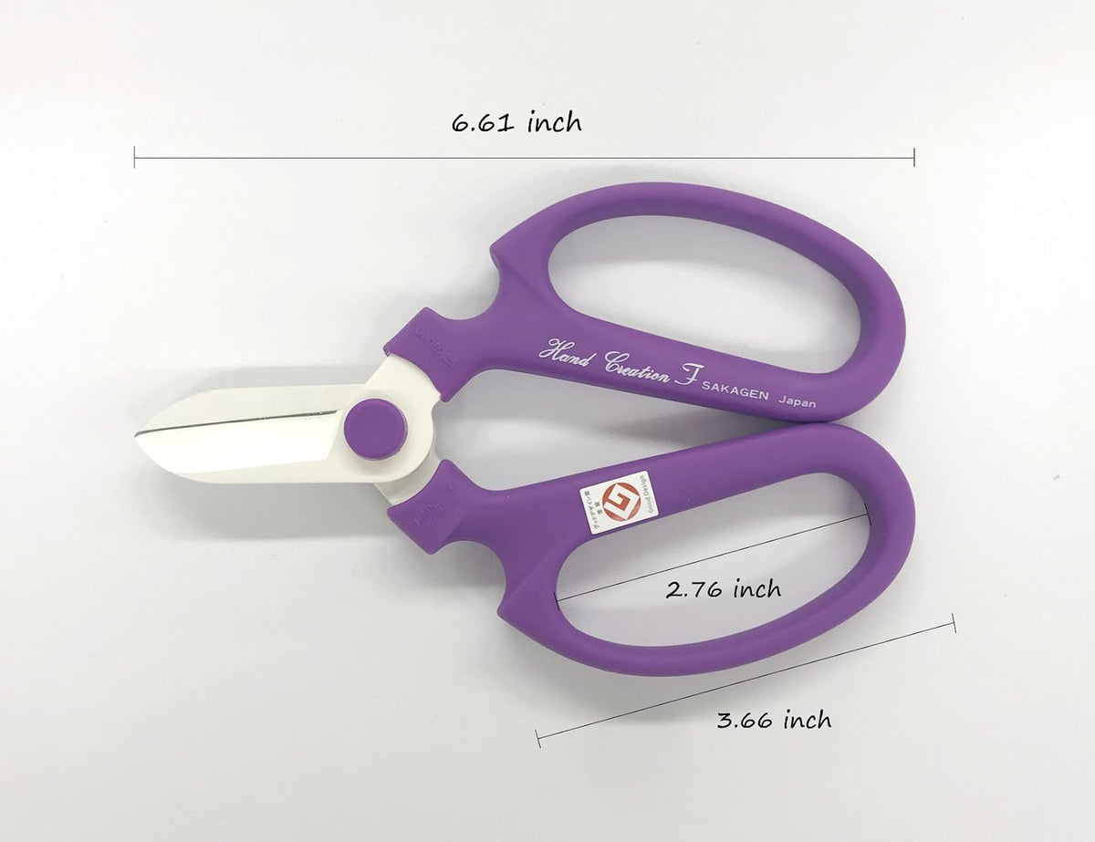 Flower Scissors Hand Creation F-170 (Royal Purple)