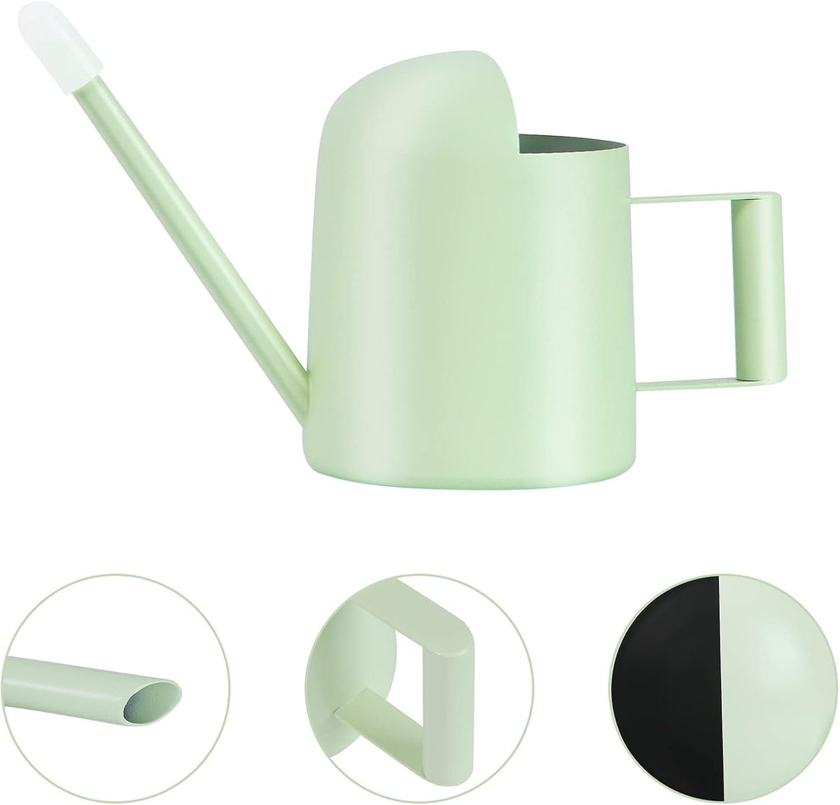 Mini Watering Can, 10oz/300ml Stainless Steel Long Spout Small Watering Can for Indoor Plants Succulents, Herbs (Bronze)
