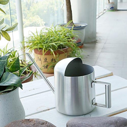 Mini Watering Can, 10oz/300ml Stainless Steel Long Spout Small Watering Can for Indoor Plants Succulents, Herbs (Bronze)