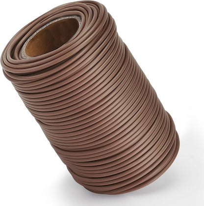 130 Feet Soft Plant Tie Green Twist Garden Ties for Plants Gardening Home Office Organization TPR Garden Ties Supplies with 2.5mm Diameter