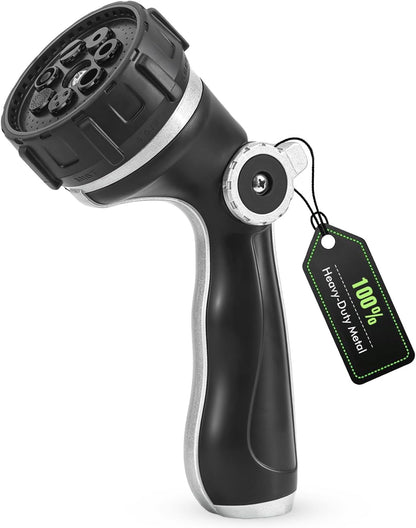 Fireman Hose Nozzle Heavy Duty, Garden Hose Spray Nozzle for Outdoor