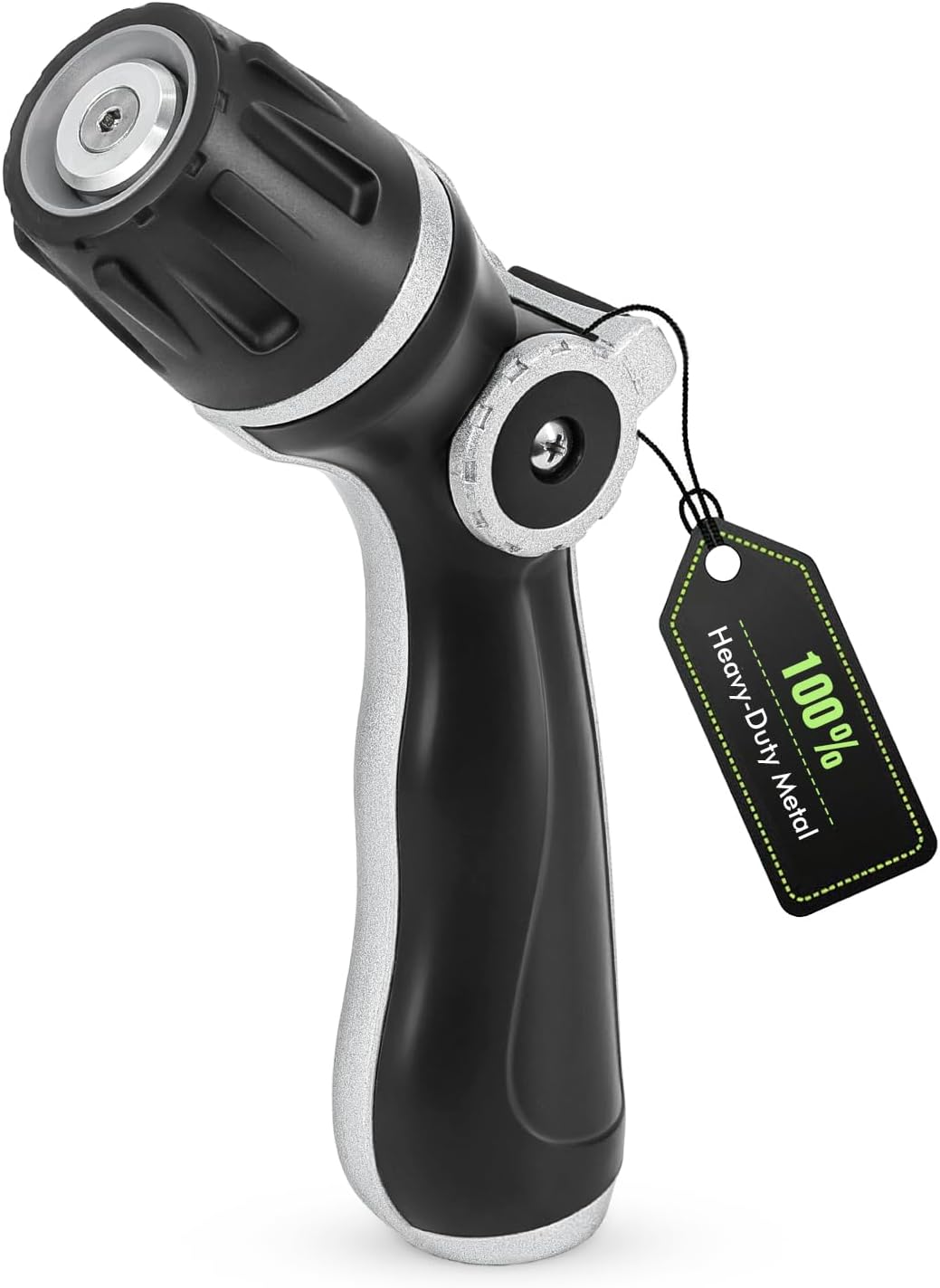 Fireman Hose Nozzle Heavy Duty, Garden Hose Spray Nozzle for Outdoor