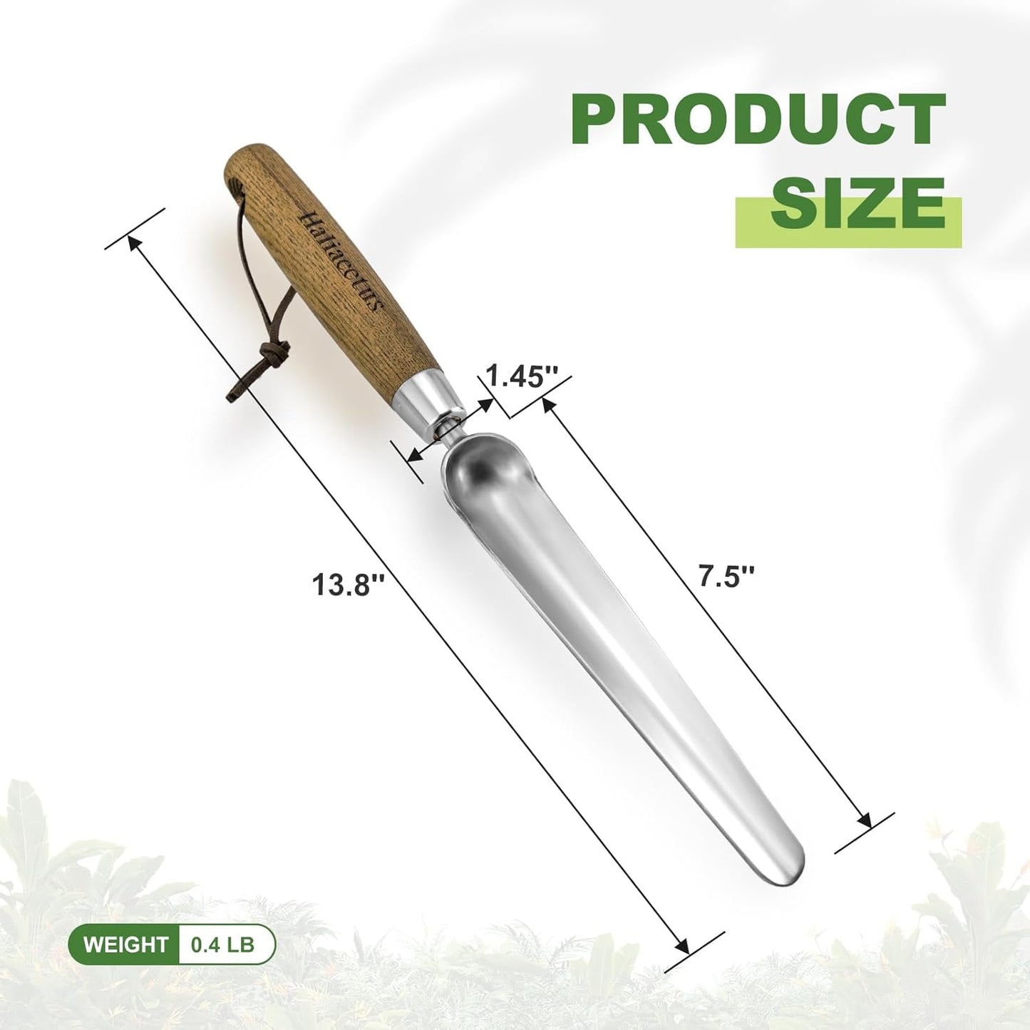 Widger Seedling Tool, 13.8'' Narrow Garden Trowel for Repotting