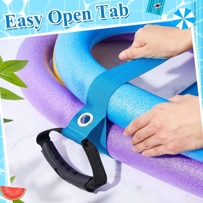 2 Pcs Pool Noodles Storage Organizers with Handles