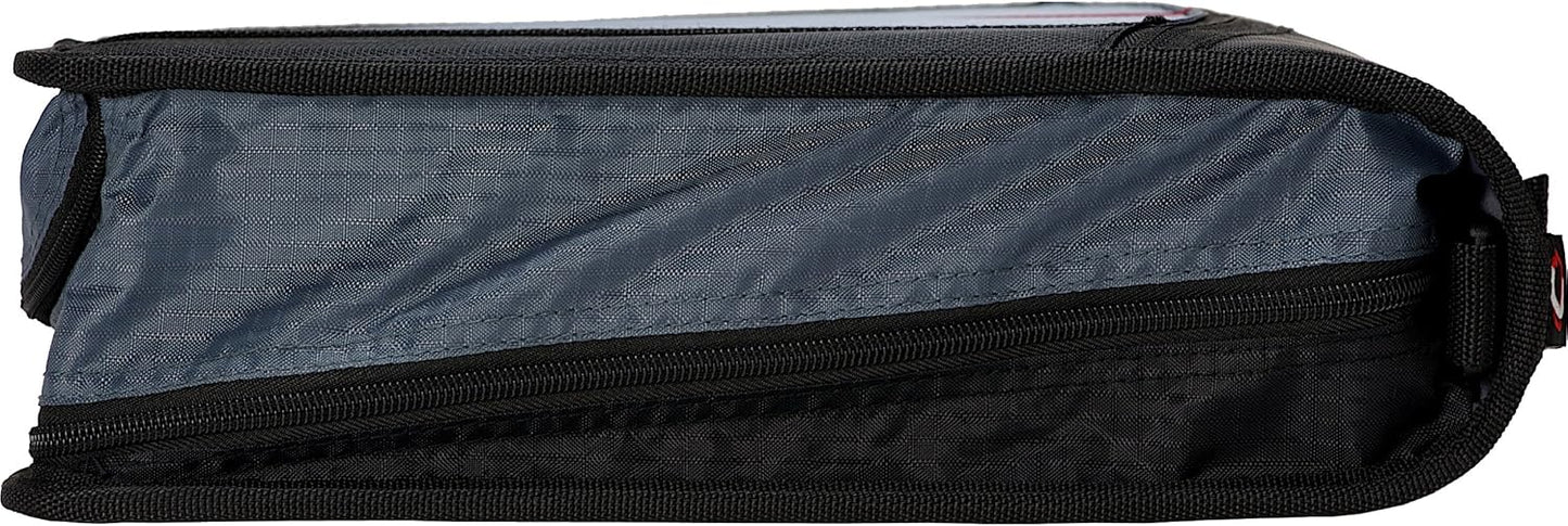 School Zipper Binder | 3-Inch O-Rings | 600-Sheet | D-146 Key Lime