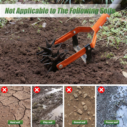 Rotary Cultivator Garden Tool, Tiller & Weeder & Stirrup Hoe