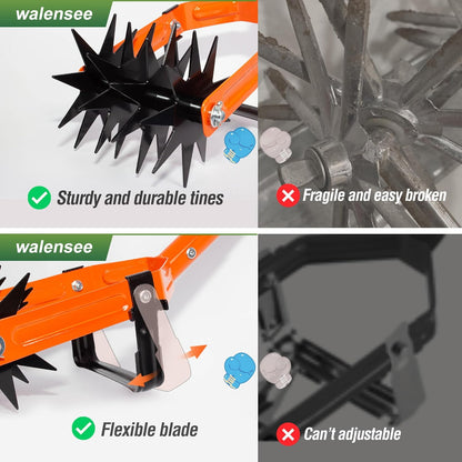Rotary Cultivator Garden Tool, Tiller & Weeder & Stirrup Hoe