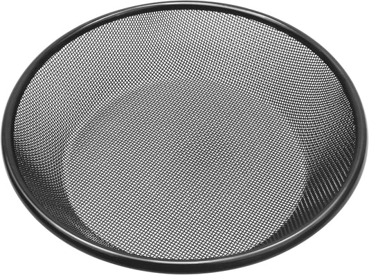 4Pcs 11.8" W Soil Sifter for Gardening, 2,4,6,8mm Grid Rock Sifter for 5 Gallon Bucket, Stainless Steel Fine Dirt Sifter, Compost Sifter for Capturing Dirt, Sand, Rocks, and Filtering Compost (Black)