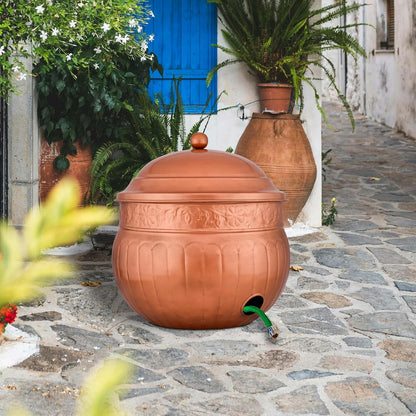 Hose Storage Pot for Outside