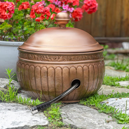 Key West Hose Pot with Lid - Blue Verde by Good Directions