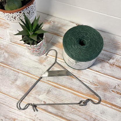 Cast iron hanging jute string dispenser garden accessory | Garden accessory | Supplied with 375m Green Jute Twine