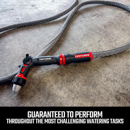 Craftsman Heavy-Duty 8-Pattern Garden Hose Nozzle CMXMWBB16639