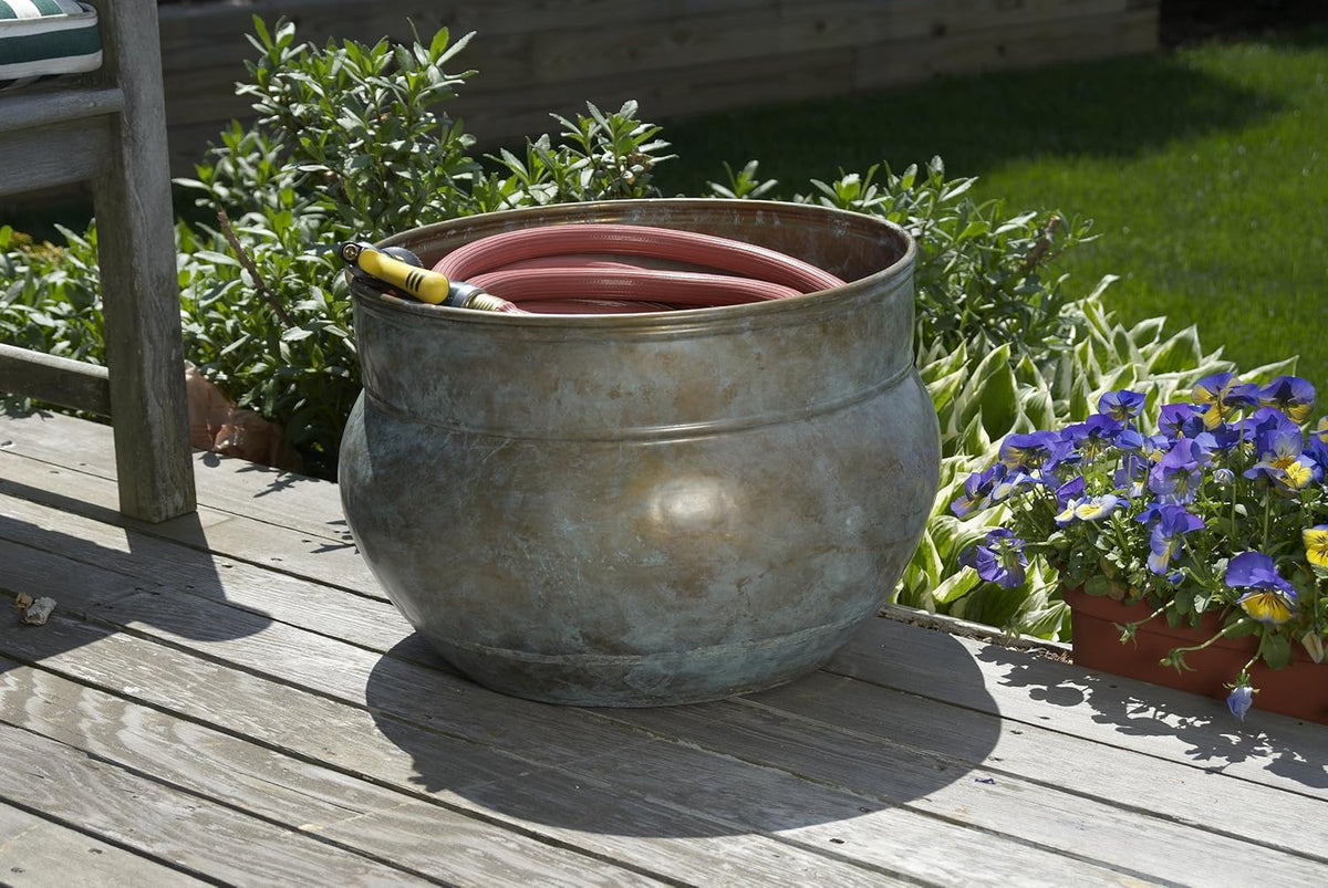 Key West Hose Pot with Lid - Blue Verde by Good Directions