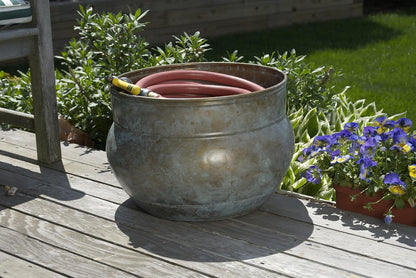 Key West Hose Pot with Lid - Blue Verde by Good Directions