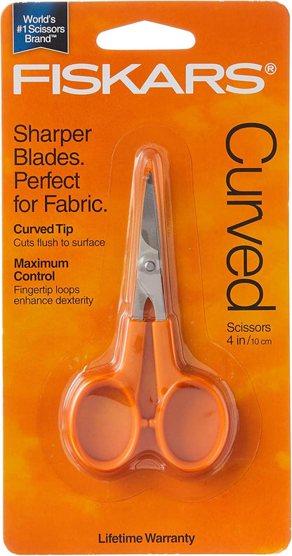 5" Non-Stick Micro-Tip Scissors for Sticky Materials, No. 5, White