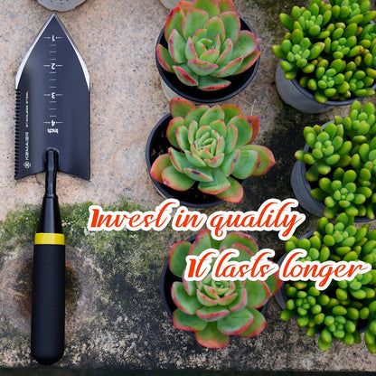 Heavy Duty Gardening Hand Trowel - Stainless Steel Tool