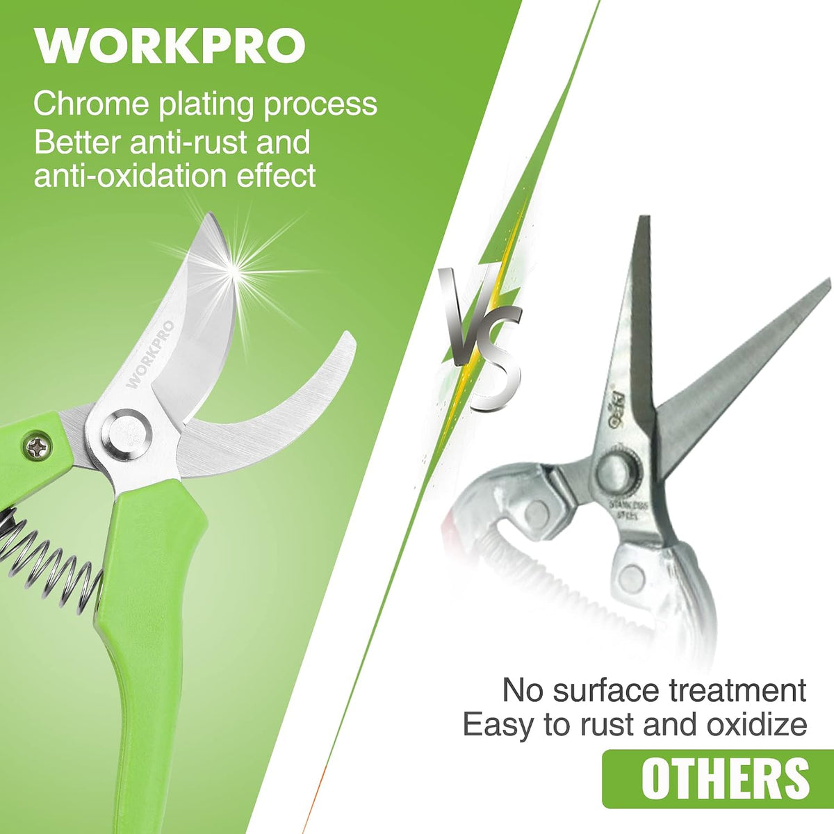Garden Clippers, 2PC Flower Scissors
