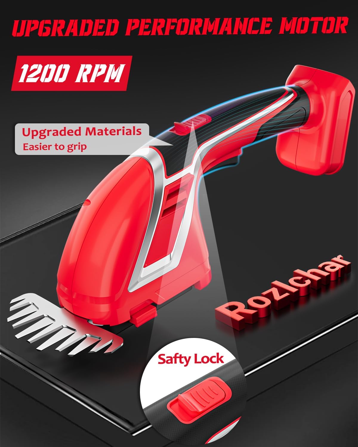 2-in-1 Hedge Trimmer Compatible for Milwaukee 18V, 7.9" & 4.7" Blades