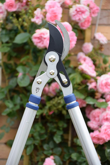 8071RS Dual Compound Telescopic Bypass Loppers, 67.5x24x4 cm, Silver