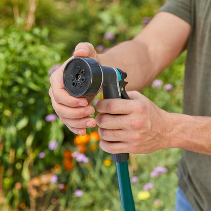 Medium Duty Rear Control Garden Hose Nozzle with Ergonmic Grip