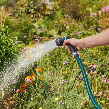 Medium Duty Rear Control Garden Hose Nozzle with Ergonmic Grip