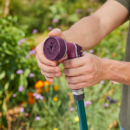 Medium Duty Rear Control Garden Hose Nozzle with Ergonmic Grip
