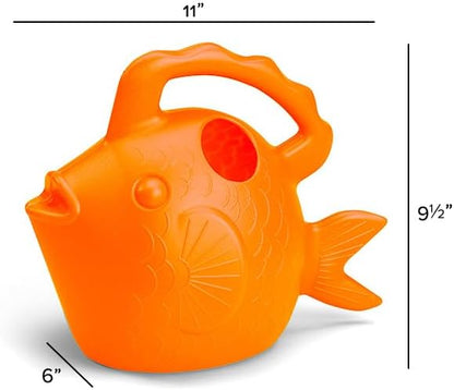 Root & Vessel Squirt The Fish Watering Can, Orange