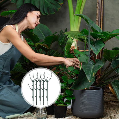 5 Pack Monstera Plants Support Stackable Plant Support Stakes