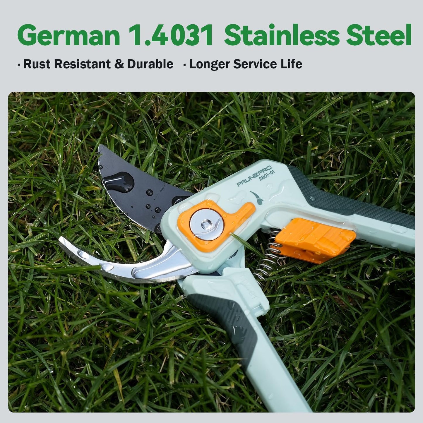® 8.2" Pruning Shears Ultra Sharp Lightweight Bypass Plant Clippers