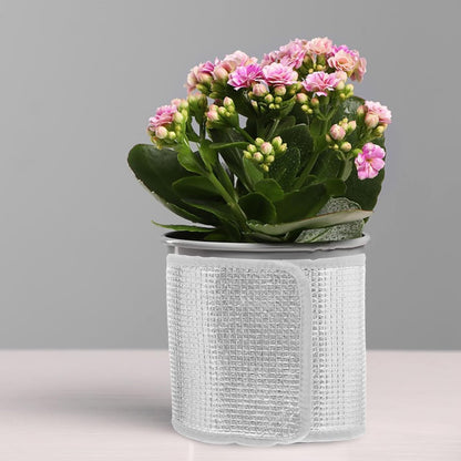 Flower Pot Covers 5-Pack Foil Plant Frost Protection Wrap with Hook and Loop Fastener Double-Sided Thermal Insulation for Outdoor Planters Reusable Winter Pot Cover