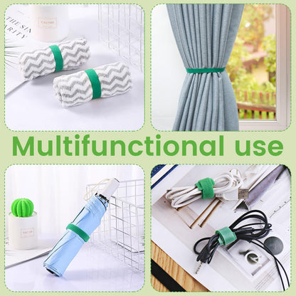 12 Rolls Plant Tape, Twist Ties for Plants 1/2" 394ft Garden Plant Ties, Green Tape, Soft and Tomato Plant Ties, Plant Twist Tie for Plant Gardening, Home, Office