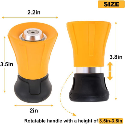 Fireman Hose Nozzle, 3/4" Garden Hose Nozzle, High Pressure Sprayer Nozzle
