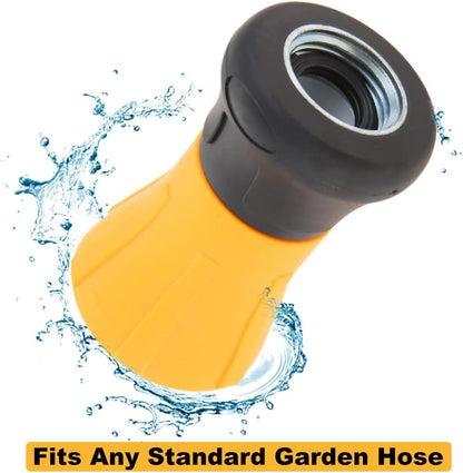 Fireman Hose Nozzle, 3/4" Garden Hose Nozzle, High Pressure Sprayer Nozzle
