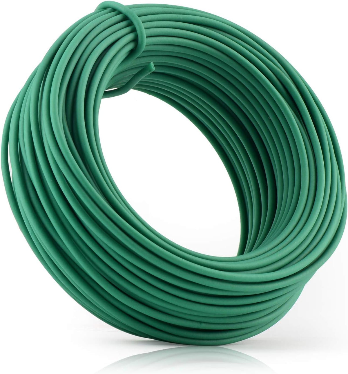 100 Feet Soft Tie for Plants, Green Twist Garden Ties Gardening Supplies for Supporting Climbing Plants, Tomatoes, Vegetables, (Diameter - 2.5MM)