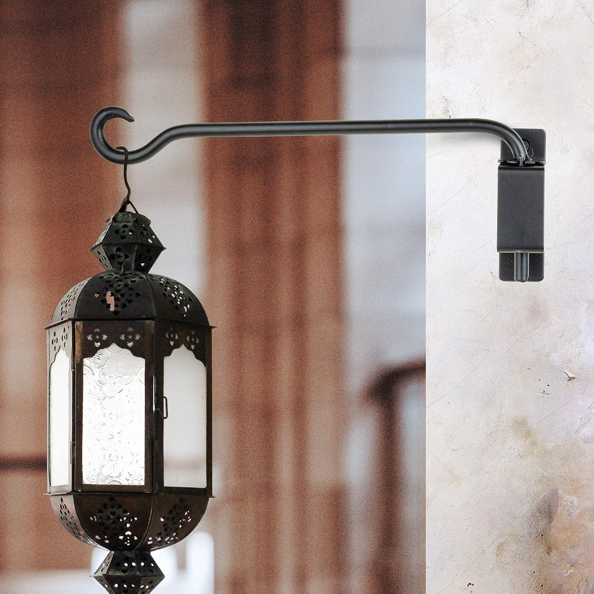 Bird Feeder Hanger Outdoor: 16" Swivel Heavy Duty Wall Mount Bracket