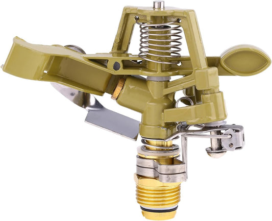 Impact Sprinkler Head, Zinc Alloy Ground Insert, 20-40 FT