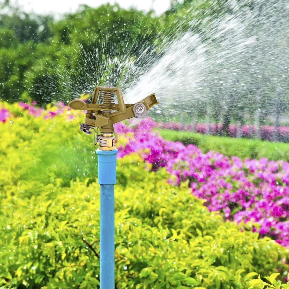 Impact Sprinkler Head, Zinc Alloy Ground Insert, 20-40 FT