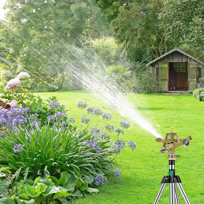 Impact Sprinkler Head, Zinc Alloy Ground Insert, 20-40 FT