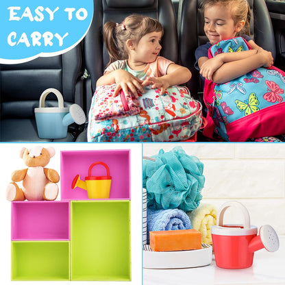 12 Pcs Mini Kids Watering Cans with Handle, Basic Style