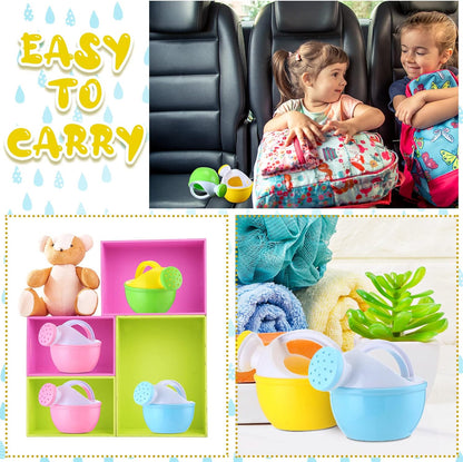 12 Pcs Mini Kids Watering Cans with Handle, Basic Style