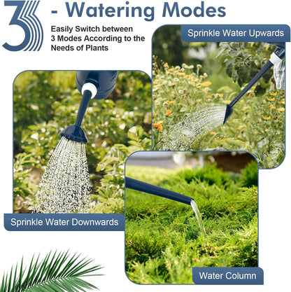 2 Gallon Watering Can, Large Garden Watering Can for Outdoor Plants