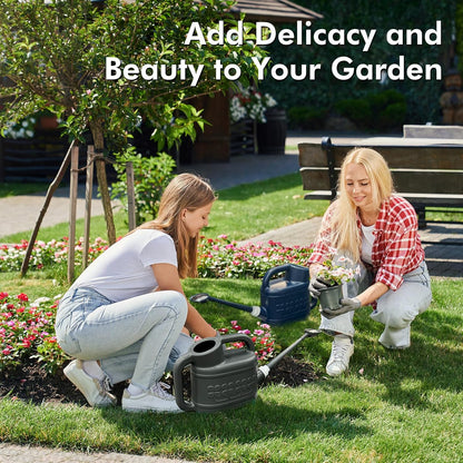 2 Gallon Watering Can, Large Garden Watering Can for Outdoor Plants