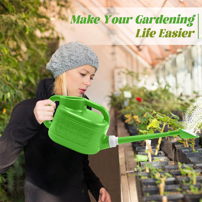 2 Gallon Watering Can, Large Garden Watering Can for Outdoor Plants