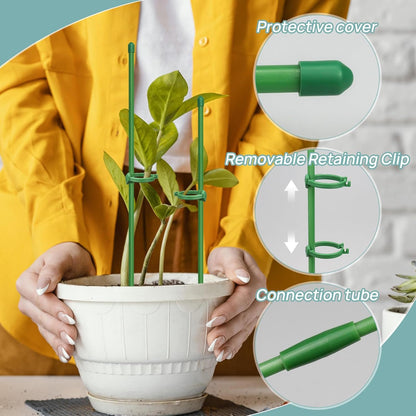 Plant Stakes, 20 Pcs Plant Sticks Stakes Support