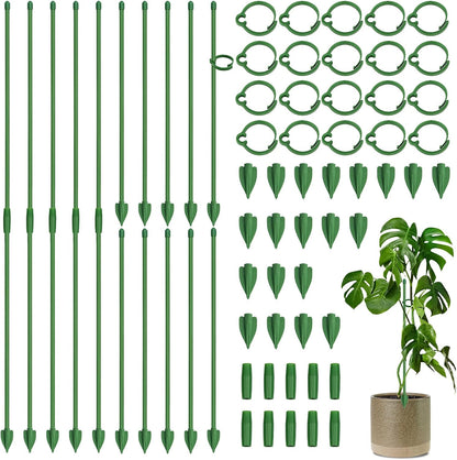 Plant Stakes, 20 Pcs Plant Sticks Stakes Support