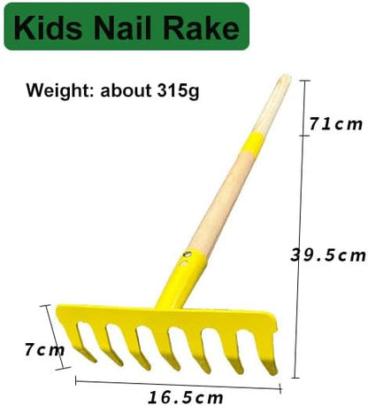 Mini Garden Tools- Kids Gardening & Lawn Care Hand Tools/Small Patio, Lawn & Garden Tools Set (Hoe)